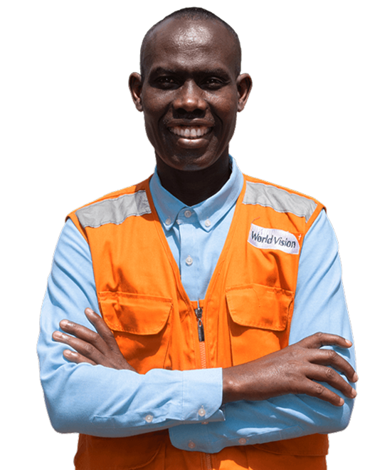 A World Vision Bangladesh team member