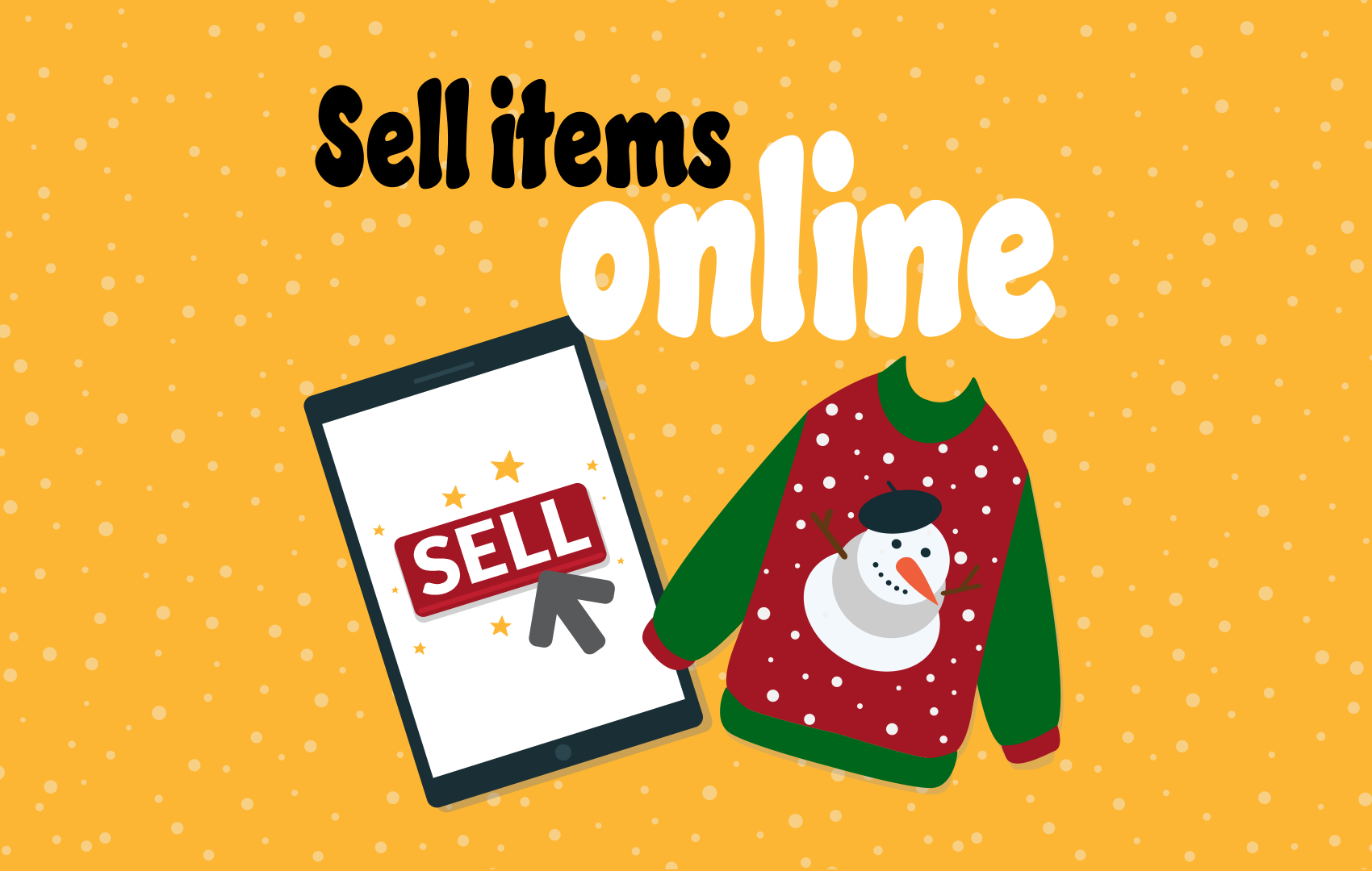 Sell items online icon