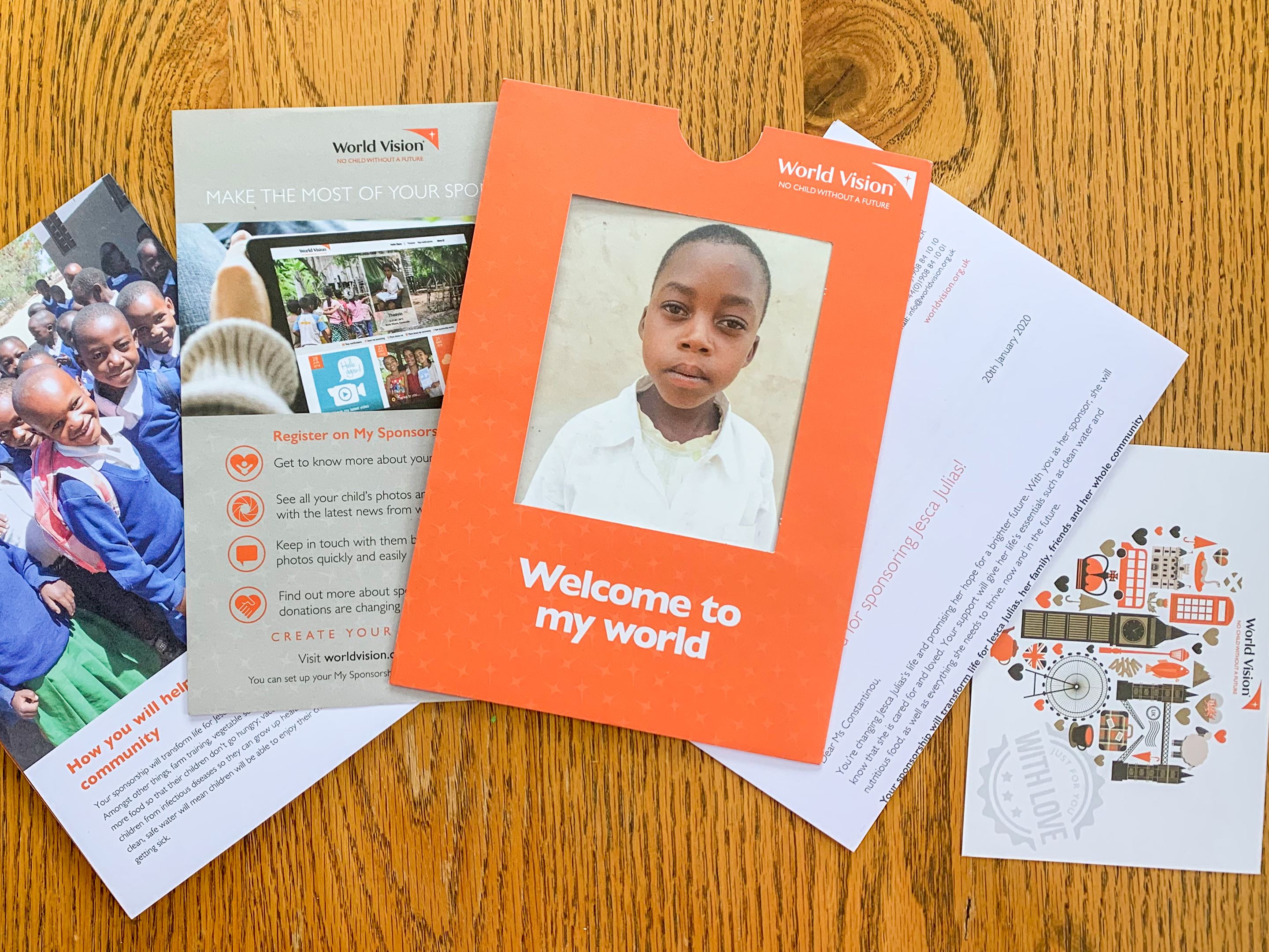 UK Welcome pack